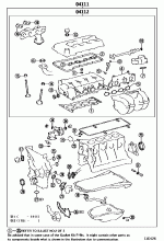 ENGINE OVERHAUL GASKET KIT 1